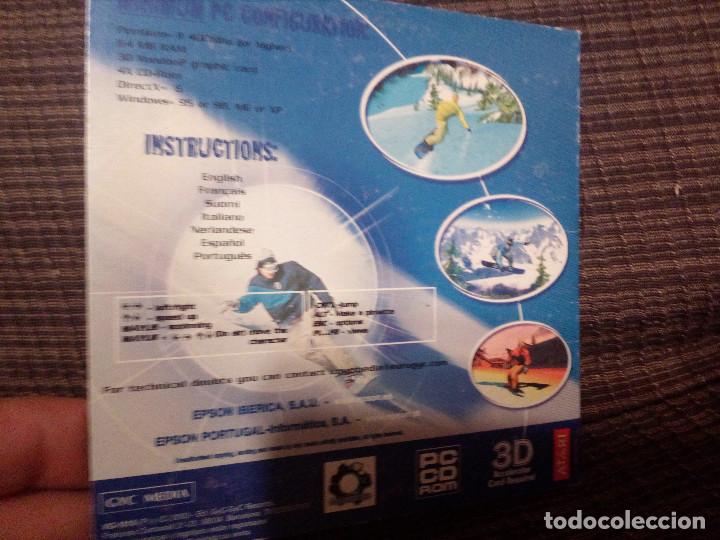 Videojuegos y consolas: SUPREME SNOWBOARDING ATARI  PC CD-ROM .Made in E.U. A&ntilde;o 1999.EPSON. - Foto 2