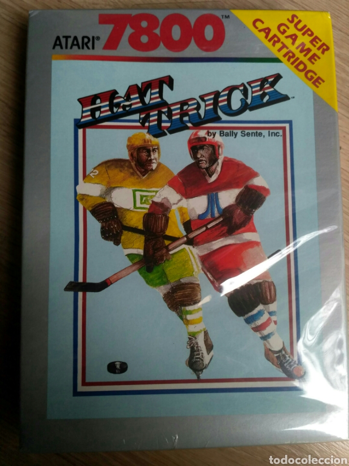 Videojuegos y consolas: ATARI 7800 JUEGO HAT TRICK NUEVO - Foto 1