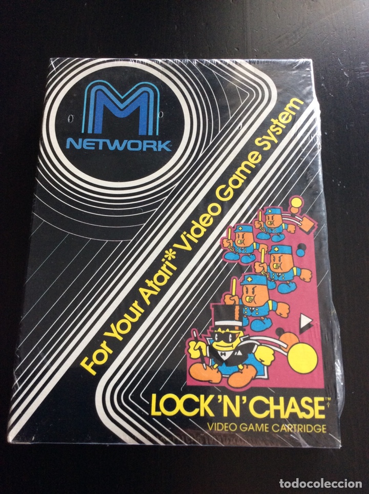 Videojuegos y consolas: Videojuego para Atari 2600 LOCK&rsquo;N&rsquo;CHASE . Precintado. - Foto 1