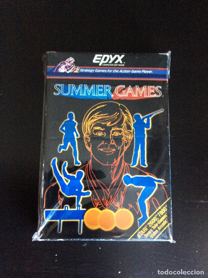 Videojuegos y consolas: Videojuego para Atari 2600 y Atari 7800 SUMMER GAMES - Foto 1