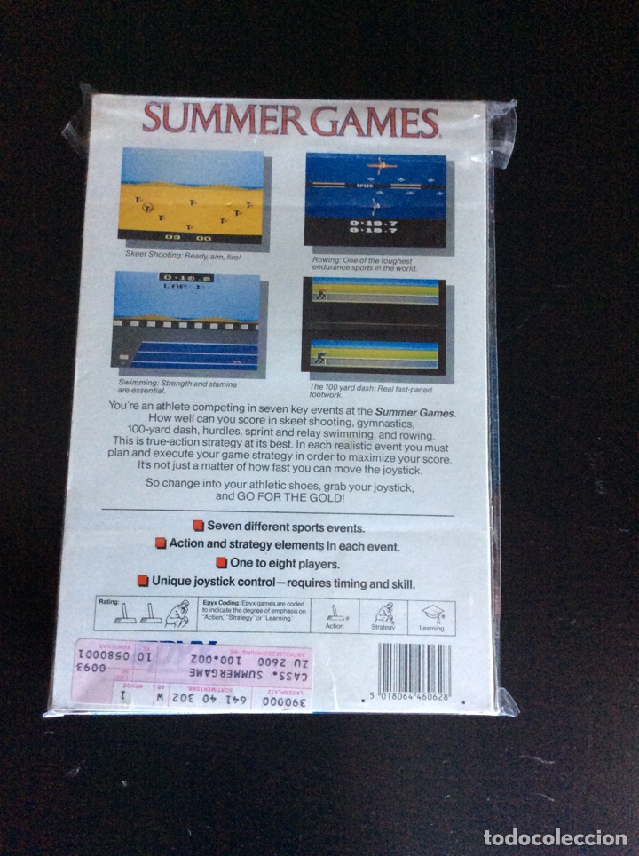 Videojuegos y consolas: Videojuego para Atari 2600 y Atari 7800 SUMMER GAMES - Foto 2
