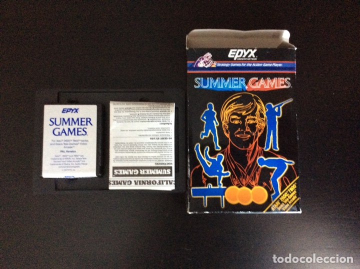 Videojuegos y consolas: Videojuego para Atari 2600 y Atari 7800 SUMMER GAMES - Foto 3