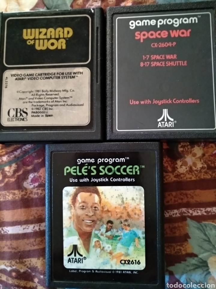 Videojuegos y consolas: ANTIGUA ATARI VIDEO COMPUTER SYSTEM + 2 MANDOS JOYSTICK + 11JUEGOS . - Foto 15