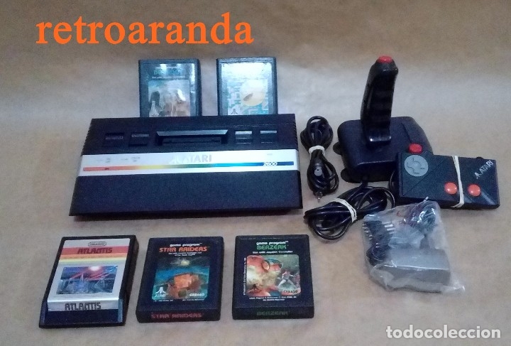 Consola Atari 2600 Jr Con Accesorios Y Juegos Sold Through Direct Sale 165980210