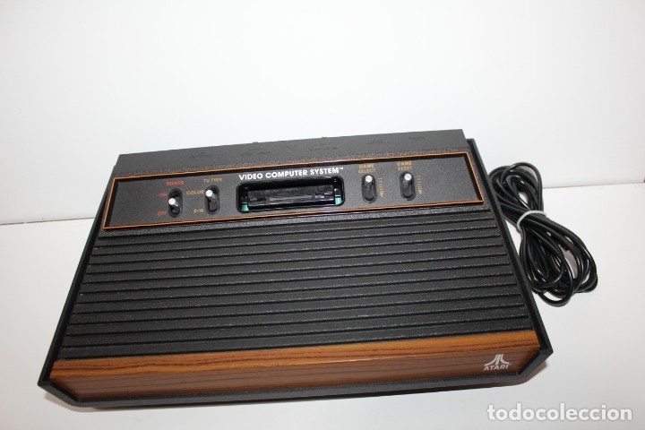 Videojuegos y consolas: ATARI 2600 COMPLETA CON JUEGOS - PRIMER MODELO FRONTAL DE MADERA - Foto 3