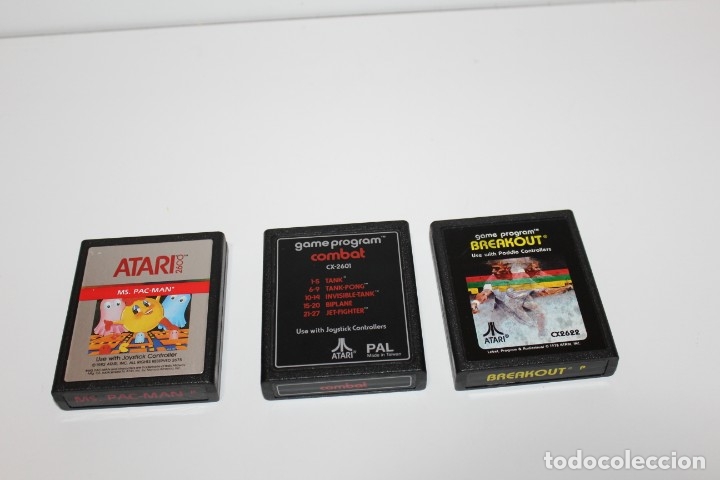 Videojuegos y consolas: ATARI 2600 COMPLETA CON JUEGOS - PRIMER MODELO FRONTAL DE MADERA - Foto 11