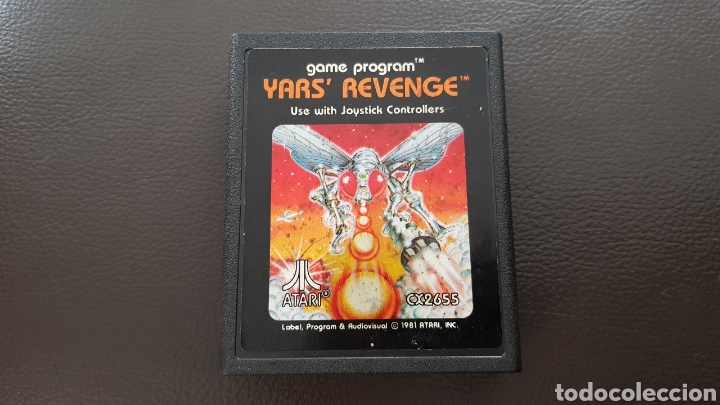 CARTUCHO ATARI 2600 YAR'S REVENGE JUEGO (Juguetes - Videojuegos y Consolas - Atari)