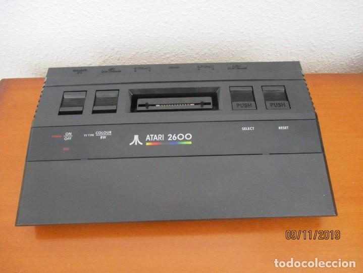 Videojuegos y Consolas: ATARI 2600ATARI 2600- CONSOLA CX-2600 JR. NEGRO Ideal para coleccionistas o atrezzo LEER DESCRIPCION - Foto 1 - 204821743