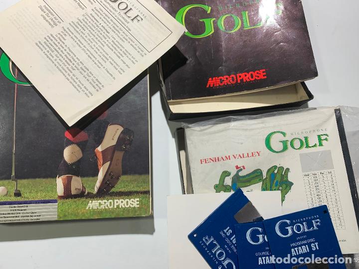 Videojuegos y consolas: juego para ordenador atari st golf microprose - Foto 2