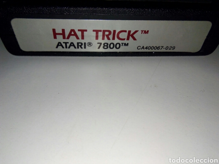 Videojuegos y consolas: Juego atari 7800 hat trick - Foto 2