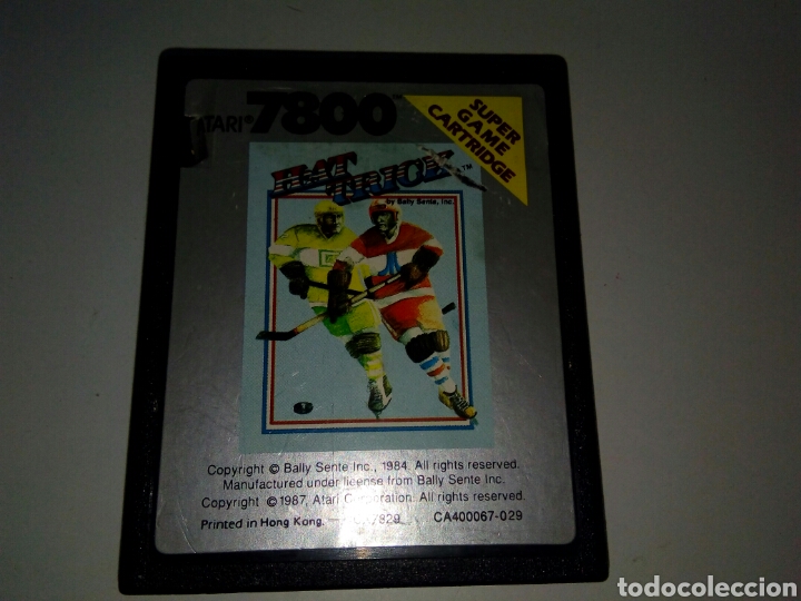 Videojuegos y consolas: Juego atari 7800 hat trick - Foto 1