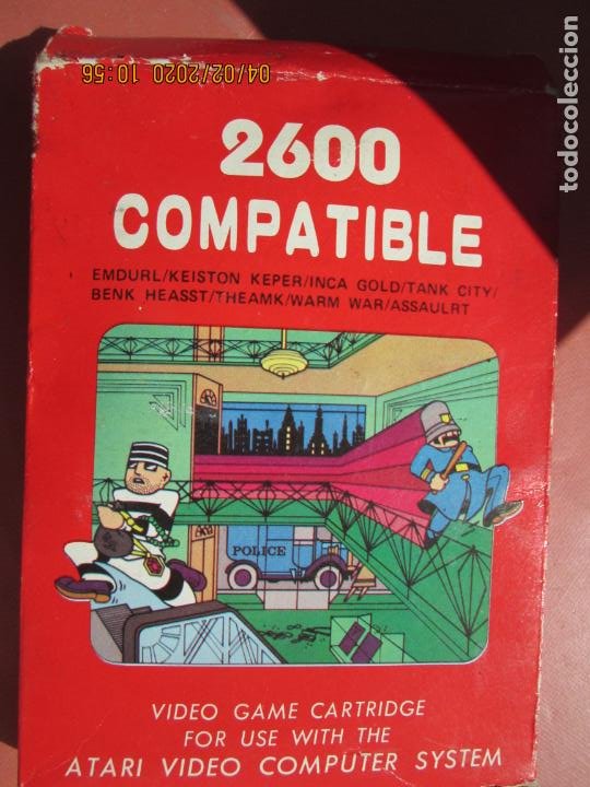 2600 COMPATIBLE , JUEGO PARA CONSOLA ATARI EMDURL / KEISTON , KEPER/INCA , GOLD/TANK ETC (Juguetes - Videojuegos y Consolas - Atari)