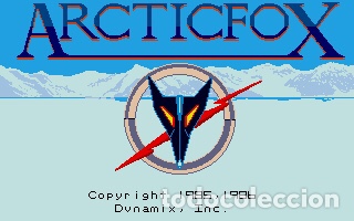Videojuegos y consolas: ArcticFox [Dynamix] [Electronic Arts] [1985 / 1986] [ATARI ST] Arctic Fox FPS - Foto 4