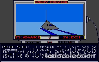 Videojuegos y consolas: ArcticFox [Dynamix] [Electronic Arts] [1985 / 1986] [ATARI ST] Arctic Fox FPS - Foto 7