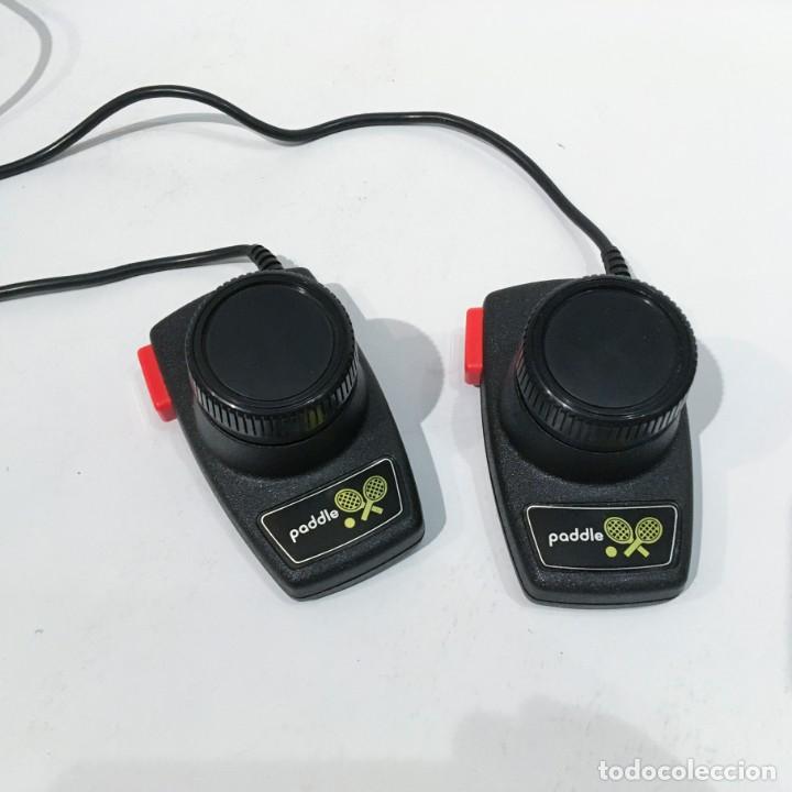 Videojuegos y consolas: JOYSTICK MANDOS PADDLE ORIGINALES ATARI 2600, perfecto estado - Foto 2