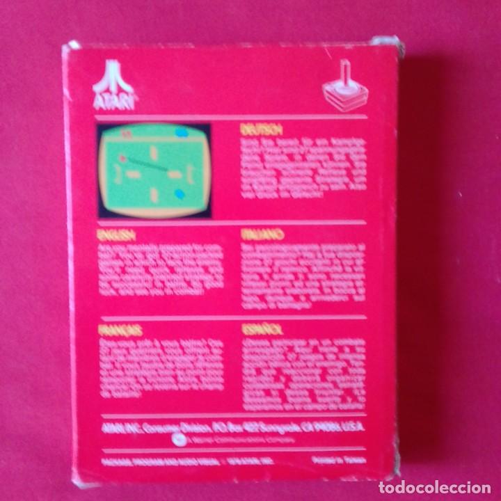 Videojuegos y consolas: ATARI CX2601 COMBAT TWO PLAYERS 27 VIDEO GAMES. COMPLETO - Foto 2