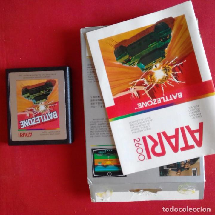 Videojuegos y consolas: ATARI 2600/ CX2681 BATTLEZONE ONE PLAYER ONLY. COMPLETO - Foto 2