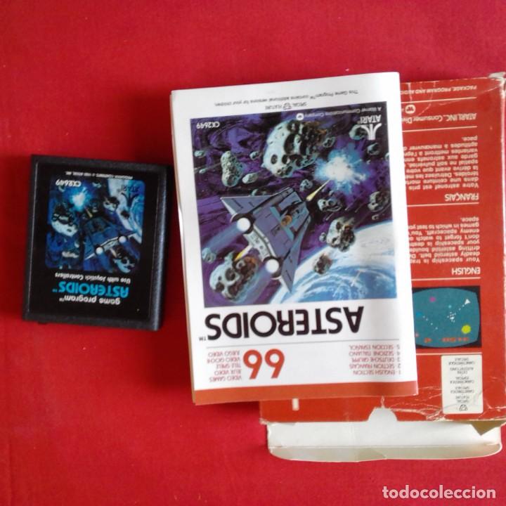Videojuegos y consolas: ATARI 2600/ CX2649 ASTEROIDS TM 66 VIDEO GAME. COMPLETO - Foto 2