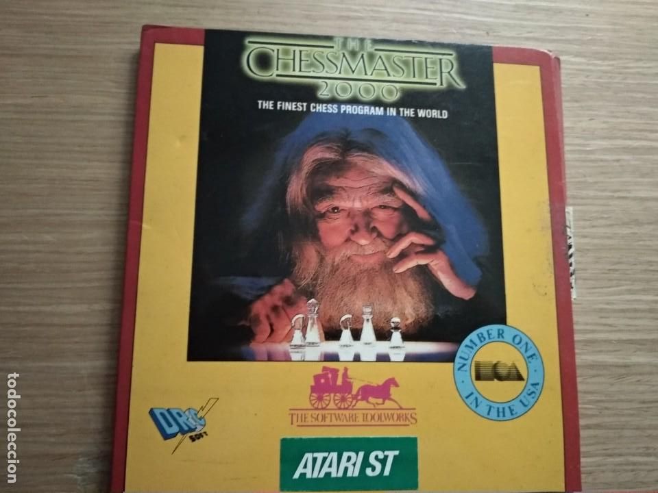 Videojuegos y consolas: JUEGO CHESSMASTER 2000 AJEDREZ ATARI ST CON DISCOS - Foto 1