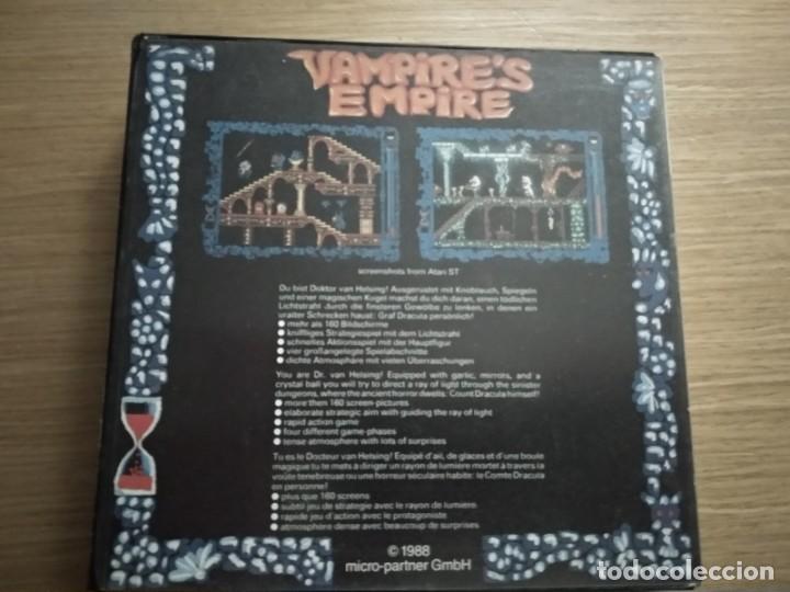 Videojuegos y consolas: JUEGO VAMPIRES EMPIRE ATARI ST +SIN DISCO - Foto 2