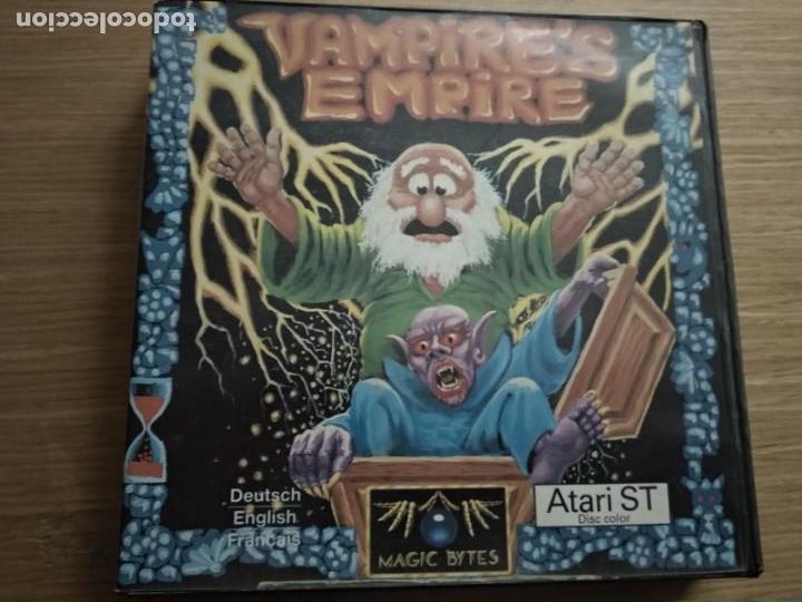 Videojuegos y consolas: JUEGO VAMPIRES EMPIRE ATARI ST +SIN DISCO - Foto 1