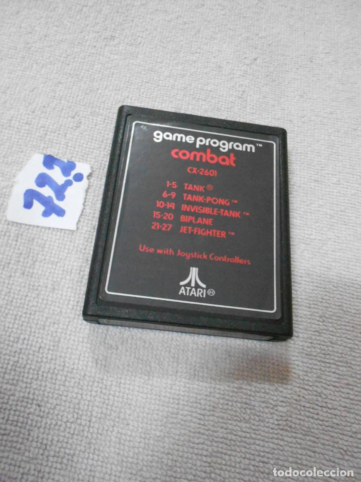 Videojuegos y consolas: ANTIGUO CARTUCHO JUEGO ORIGINAL ATARI GAME PROGRAM COMBAT (VARIOS JUEGOS) - Foto 2