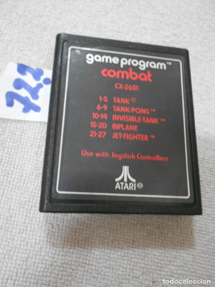 ANTIGUO CARTUCHO JUEGO ORIGINAL ATARI GAME PROGRAM COMBAT (VARIOS JUEGOS) (Juguetes - Videojuegos y Consolas - Atari)
