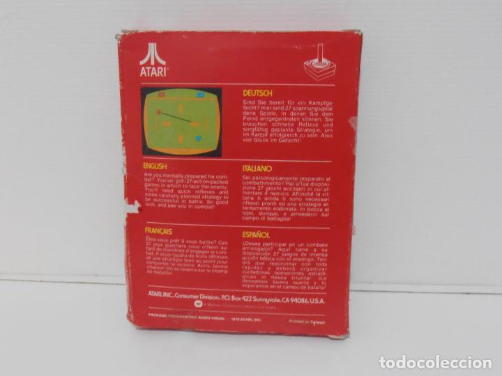 Videojuegos y consolas: JUEGO ATARI COMBAT, COMPLETO, CAJA E INSTRUCIONES, - Foto 7