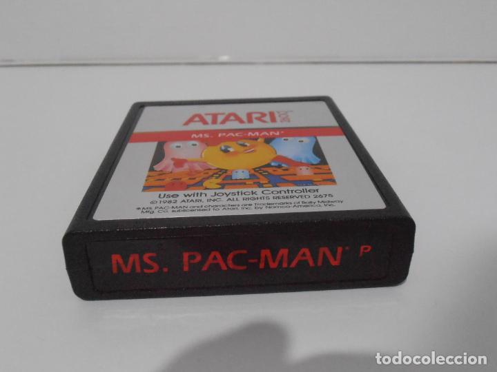 Videojuegos y consolas: JUEGO ATARI MS PACMAN, COMPLETO CAJA EN INSTRUCCIONES - Foto 4