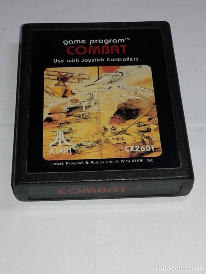 Videojuegos y consolas: CARTUCHO ORIGINAL ATARI - COMBAT - CON LIBRILLO - Foto 1