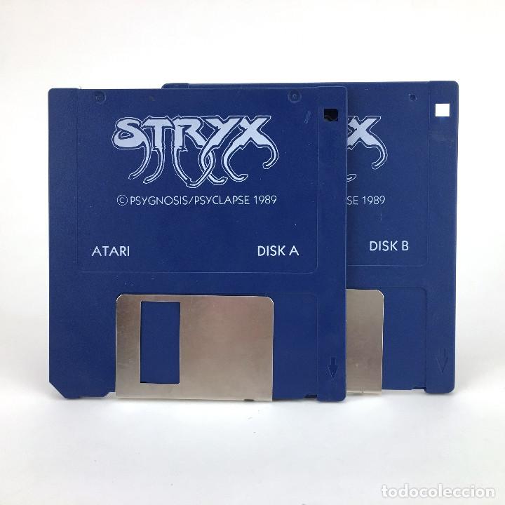Videojuegos y Consolas: STRYX. PSYGNOSIS PSYCLAPSE 1989 run n gun and shoot em up VINTAGE DISK RETRO ATARI ST DISKETTE 3½ - Foto 1 - 243311190