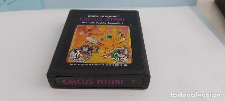 Videojuegos y consolas: JUEGO PARA ATARI CIRCUS ATARI SIN PROBAR - Foto 1