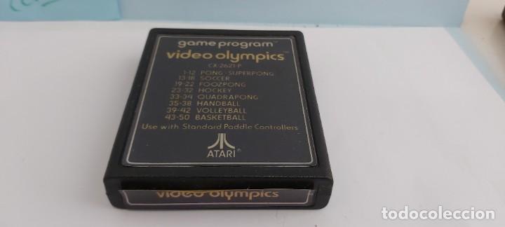 Videojuegos y consolas: JUEGO PARA ATARI VIDEO OLYMPICS SIN PROBAR - Foto 1