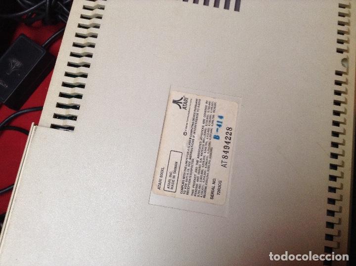 Videojuegos y consolas: Lote atar&iacute; , 2 consolas , 4 mandos transformador ,instrucciones , - Foto 7