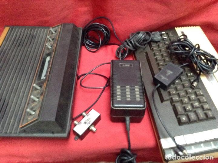 Videojuegos y consolas: Lote atar&iacute; , 2 consolas , 4 mandos transformador ,instrucciones , - Foto 9
