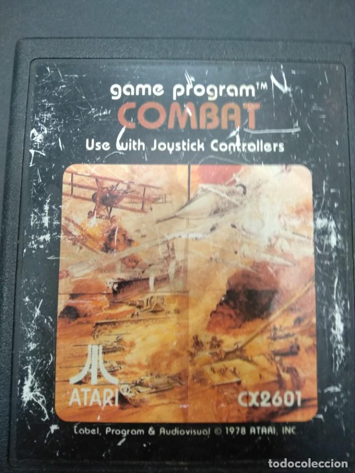 Videojuegos y consolas: COMBAT VIDEOJUEGO ATARI 2600 SOLO CARTUCHO - Foto 1