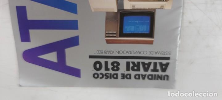 Videojuegos y consolas: ANTIGUO MANUAL DA ATARI DISCO ATARI 810 - Foto 3