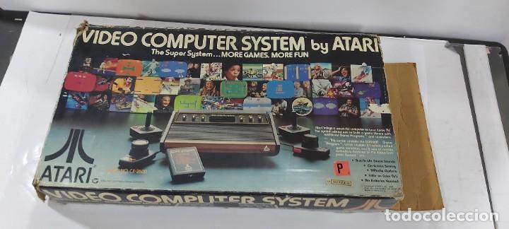 Videojuegos y consolas: ANTIGUA CONSOLA ATARI 2600 FUNCIONANDO - Foto 1