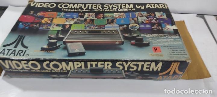 Videojuegos y consolas: ANTIGUA CONSOLA ATARI 2600 FUNCIONANDO - Foto 2