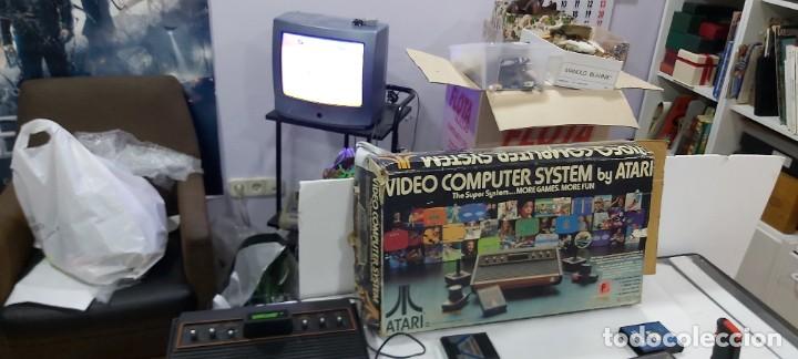 Videojuegos y consolas: ANTIGUA CONSOLA ATARI 2600 FUNCIONANDO - Foto 12