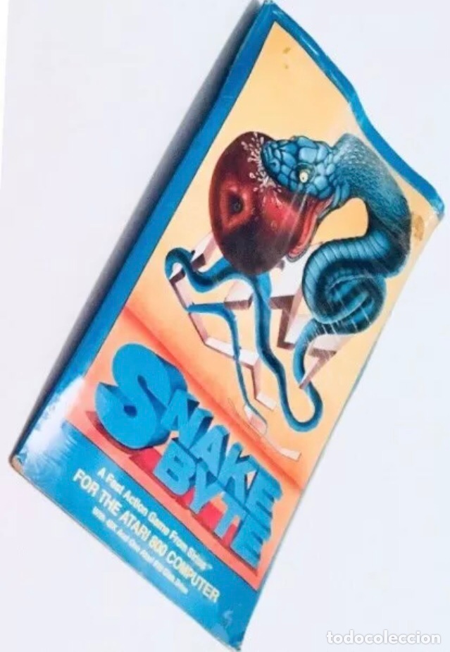 Videojuegos y consolas: Snake Byte [Sirius Software] 1982 Dan Thompson [ATARI 800 Disco 5 1/4] 48kb - Foto 1