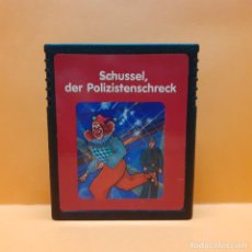 Videojuegos y Consolas: VIDEOJUEGO ATARI - SCHUSSEL, DER POLIZISTENSHRECK - GERMANY ALEMANIA. Lote 301255173