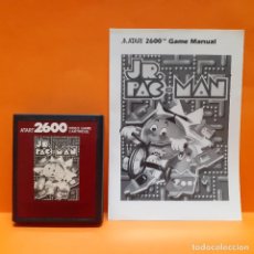 Videojuegos y Consolas: VIDEOJUEGO ATARI 2600 - JR PAC-MAN + MANUAL DE INSTRUCCIONES. Lote 301256823