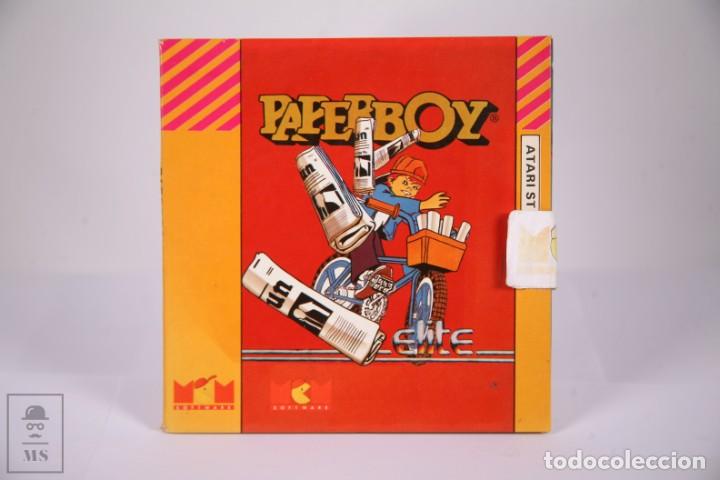 Videojuegos y consolas: Videojuego Retro Atari ST a&ntilde;o 1989 Paperboy - MCM Software - Elite - - Foto 1