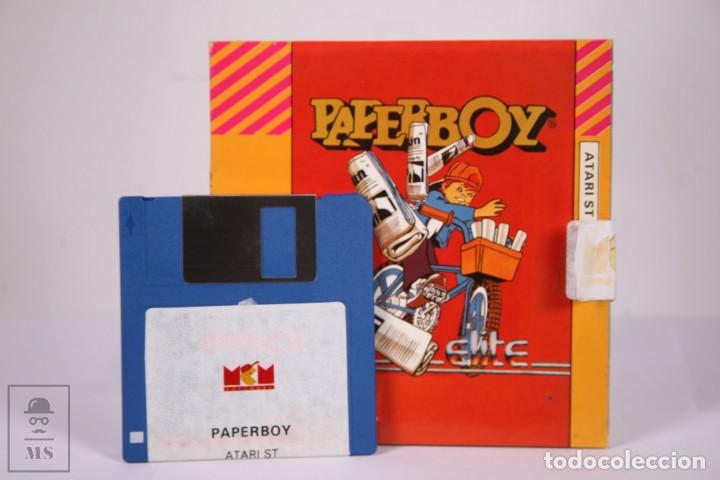 Videojuegos y consolas: Videojuego Retro Atari ST a&ntilde;o 1989 Paperboy - MCM Software - Elite - - Foto 4
