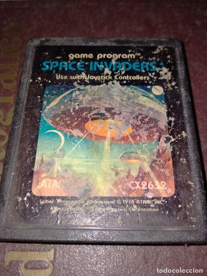 Videojuegos y consolas: VIDEO JUEGO JUEGOS GAME PROGRAM ATARI SPACE INVADERS NO SE C&Oacute;MO ESTA - Foto 1