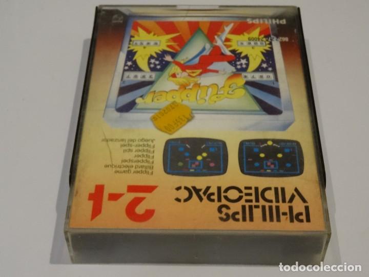 Videojuegos y consolas: PHILIPS VIDEOPAC - N&ordm; 24 Flipper Ed. Espa&ntilde;ola - Foto 4