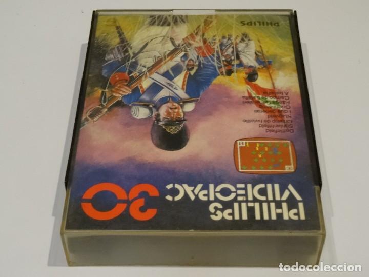 Videojuegos y consolas: PHILIPS VIDEOPAC - N&ordm; 30 BattleField Ed. Espa&ntilde;ola - Foto 4