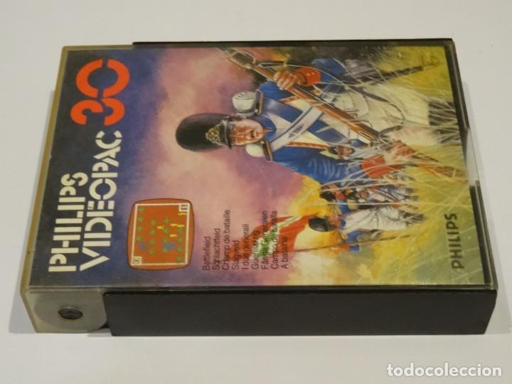 Videojuegos y consolas: PHILIPS VIDEOPAC - N&ordm; 30 BattleField Ed. Espa&ntilde;ola - Foto 5