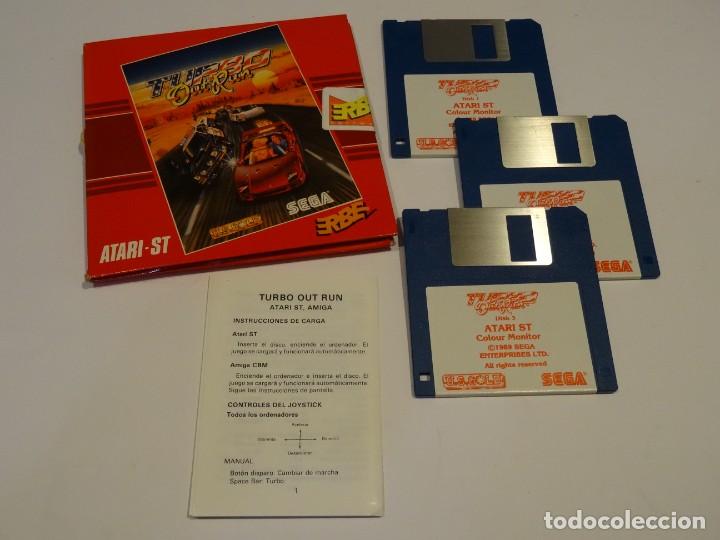 Videojuegos y consolas: Atari ST - Out Run Turbo Ed. Espa&ntilde;ola ERBE - Foto 1